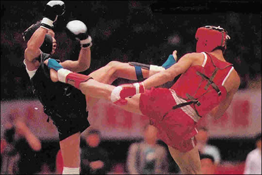 Sanda, Chinese kickboxing